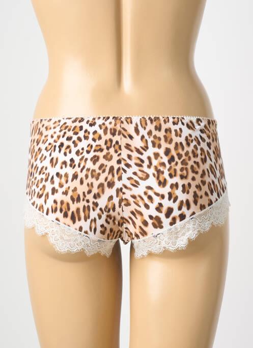 Shorty tissage satiné beige ANTIGEL femme