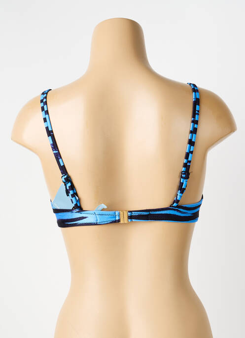 Haut de maillot de bain stretch haut soutien-gorge emboitant bleu MARIE JO femme