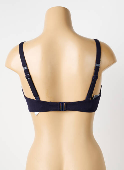 Haut de maillot de bain stretch haut soutien-gorge emboitant bleu PRIMADONNA femme