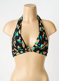 Haut de maillot de bain stretch haut triangles noir AUBADE femme