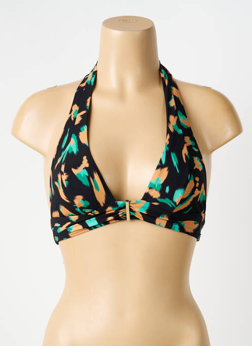 Haut de maillot de bain stretch haut triangles noir AUBADE femme