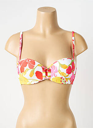Haut de maillot de bain haut soutien-gorge moulé haut soutien-gorge moulé rose LISE CHARMEL femme