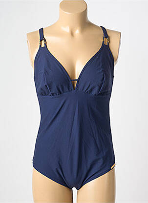 Maillot de bain 1 pièce bleu LISE CHARMEL femme