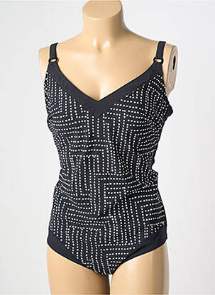 Maillot de bain 1 pièce noir ROSA FAIA femme