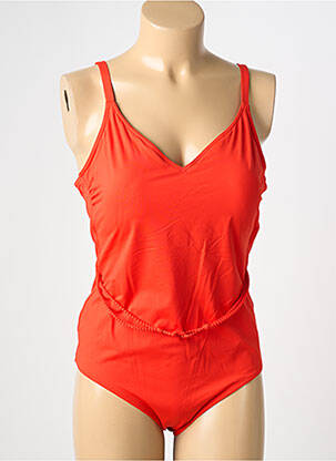 Maillot de bain 1 pièce orange SIMONE PERELE femme