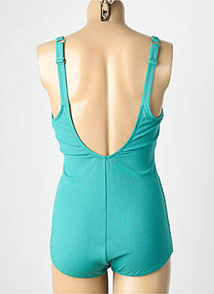 Maillot de bain 1 pièce bretelles élastiquées vert TRIUMPH femme