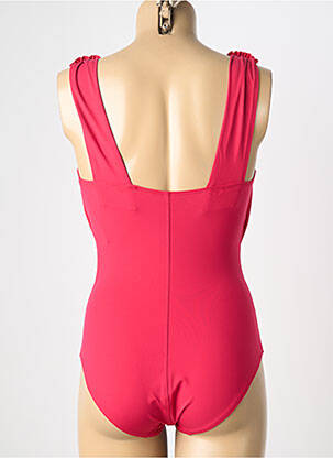 Maillot de bain 1 pièce rose EMPREINTE femme