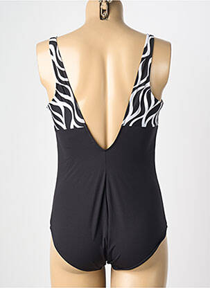 Maillot de bain 1 pièce imprimé fantaisie noir LISE CHARMEL femme