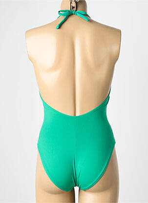 Maillot de bain 1 pièce vert LISE CHARMEL femme