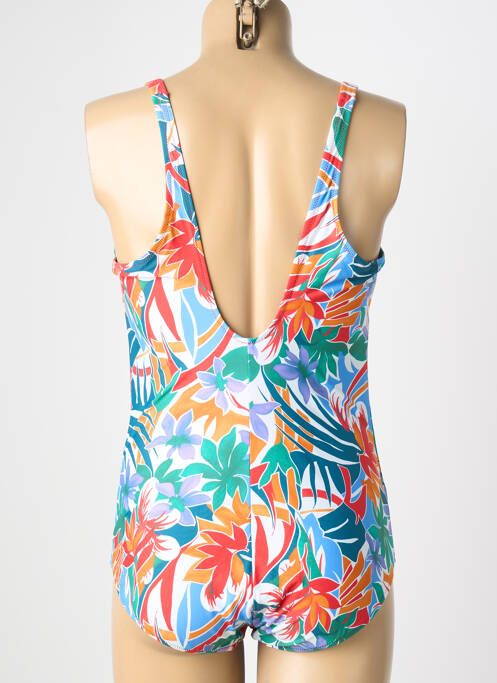 Maillot de bain 1 pièce bleu ANTIGEL femme