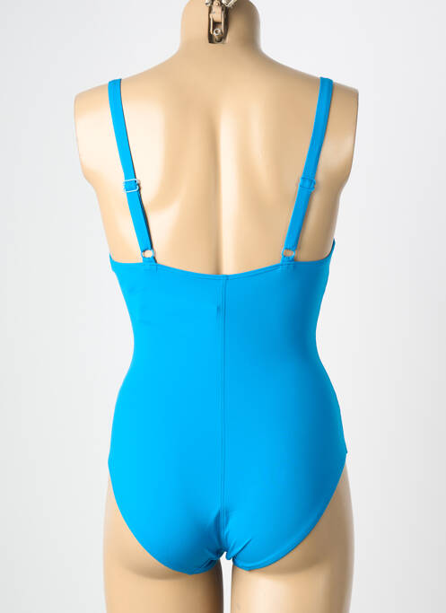 Maillot de bain 1 pièce bleu EMPREINTE femme