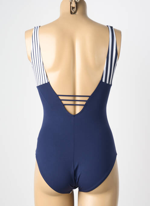 Maillot de bain 1 pièce imprimé fantaisie bleu LISE CHARMEL femme