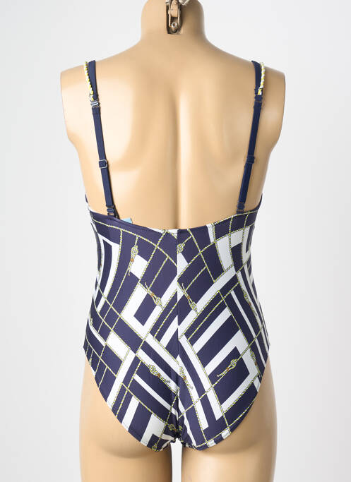 Maillot de bain 1 pièce bleu MARIE JO femme