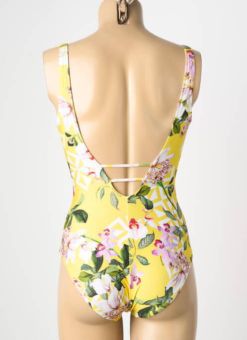 Maillot de bain 1 pièce jaune LISE CHARMEL femme