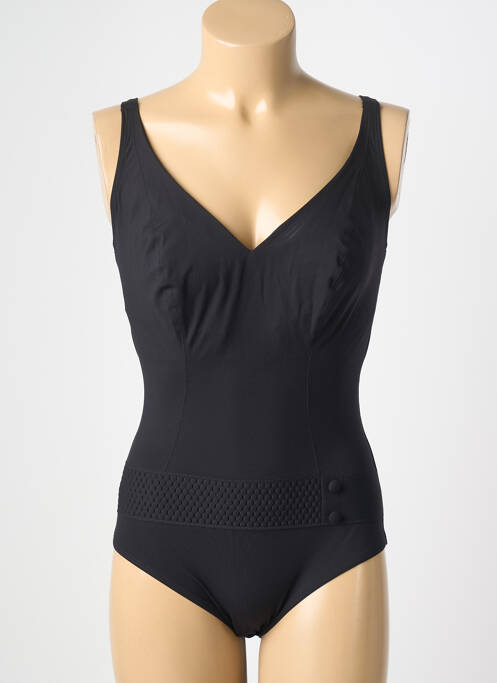 Maillot de bain 1 pièce noir EMPREINTE femme