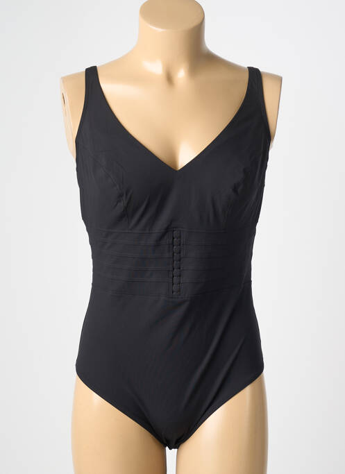Maillot de bain 1 pièce noir EMPREINTE femme