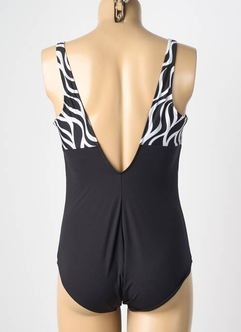 Maillot de bain 1 pièce imprimé fantaisie noir LISE CHARMEL femme