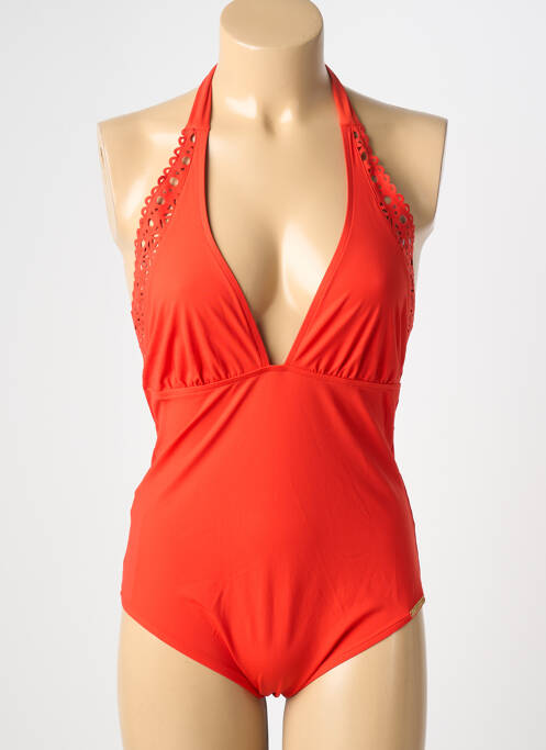 Maillot de bain 1 pièce orange LISE CHARMEL femme