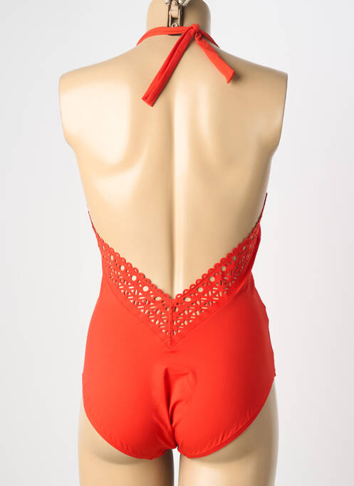 Maillot de bain 1 pièce orange LISE CHARMEL femme