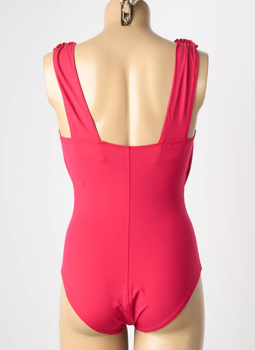 Maillot de bain 1 pièce rose EMPREINTE femme