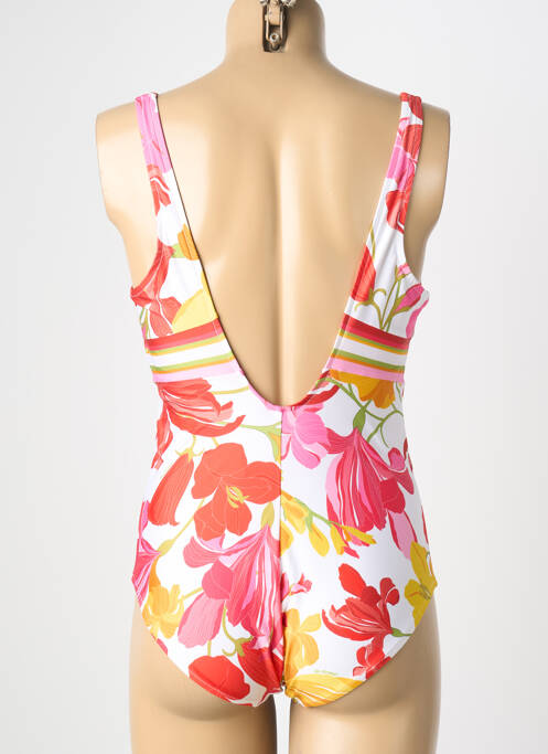 Maillot de bain 1 pièce imprimé fantaisie rouge LISE CHARMEL femme