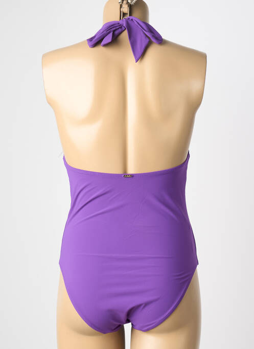 Maillot de bain 1 pièce violet AUBADE femme