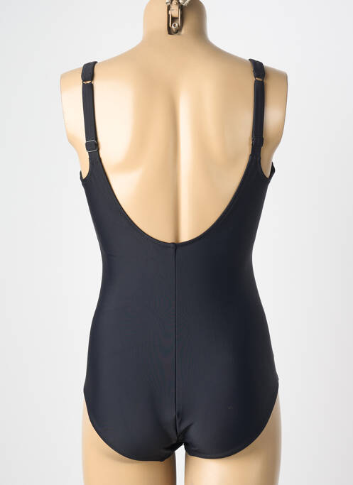 Maillot de bain 1 pièce imprimé fantaisie noir ANITA femme