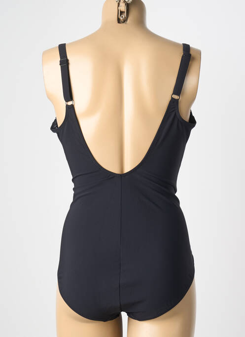 Maillot de bain 1 pièce imprimé fantaisie noir ROSA FAIA femme