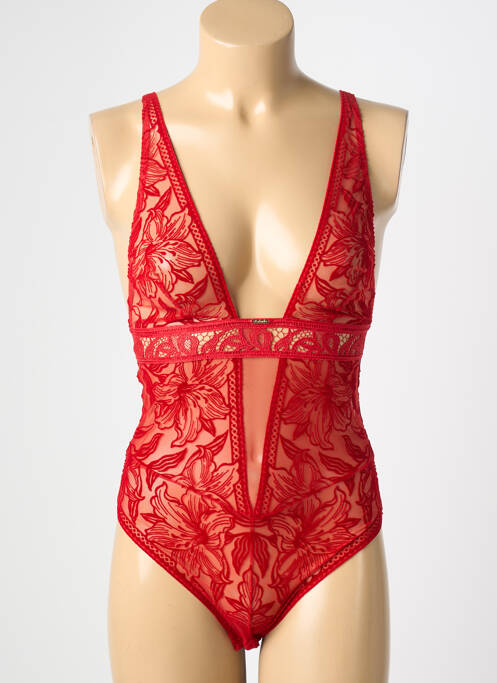 Body lingerie sans armature rouge AUBADE femme