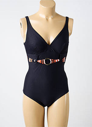 Maillot de bain 1 pièce noir ANTIGEL femme