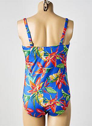 Maillot de bain 1 pièce imprimé fantaisie bleu PRIMADONNA femme