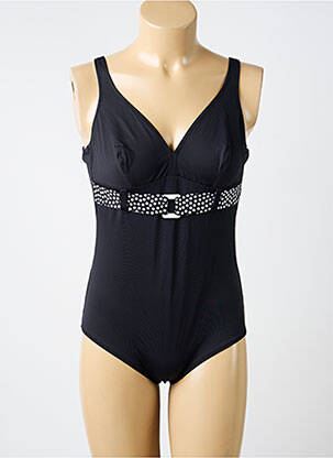 Maillot de bain 1 pièce noir ANTIGEL femme