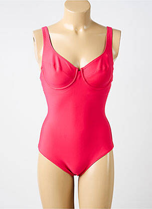 Maillot de bain 1 pièce bretelles élastiquées rouge SIMONE PERELE femme