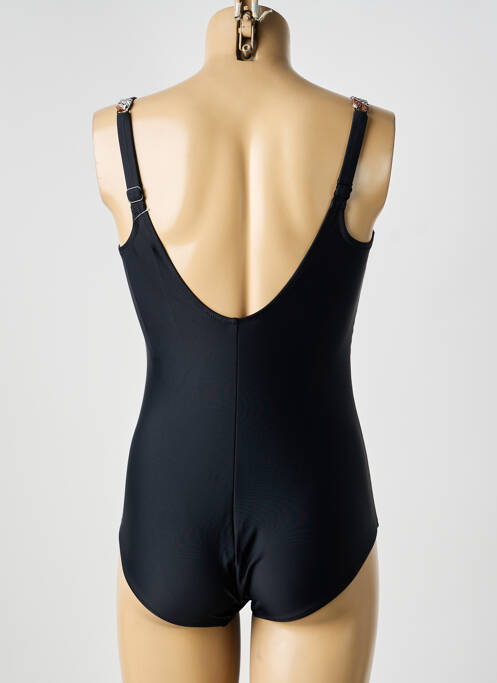 Maillot de bain 1 pièce imprimé fantaisie noir ANITA femme