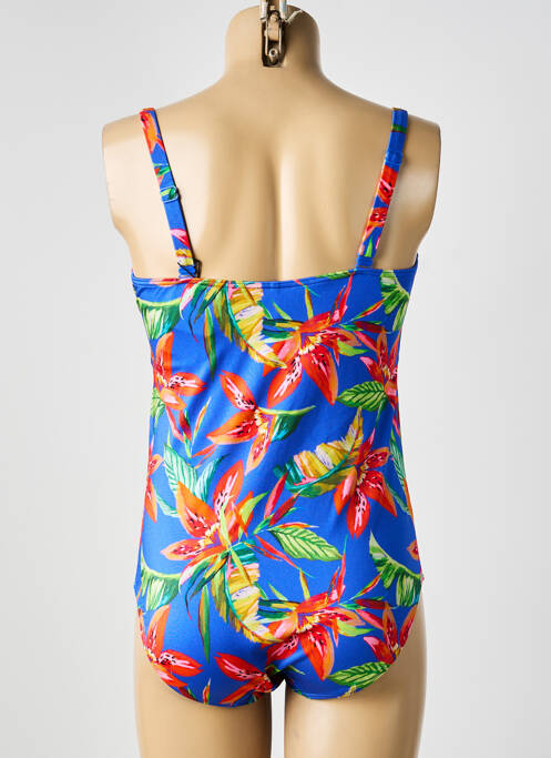 Maillot de bain 1 pièce imprimé fantaisie bleu PRIMA DONNA femme