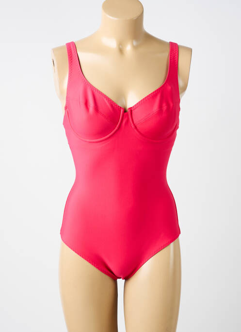 Maillot de bain 1 pièce bretelles élastiquées rouge SIMONE PERELE femme