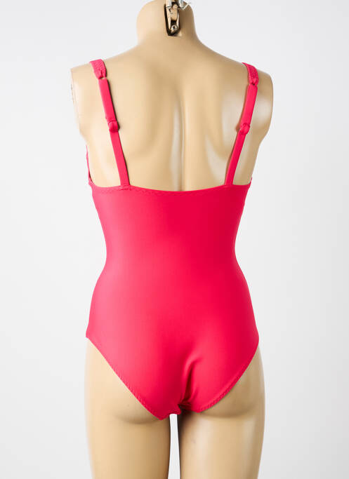 Maillot de bain 1 pièce bretelles élastiquées rouge SIMONE PERELE femme