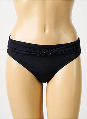 Bas de maillot de bain tissage satiné culotte noir AUBADE femme