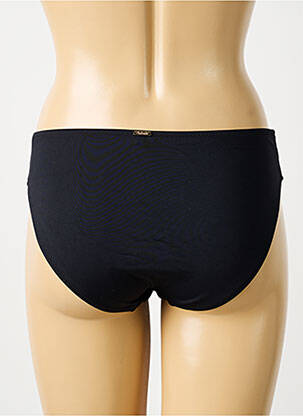 Bas de maillot de bain tissage satiné culotte noir AUBADE femme