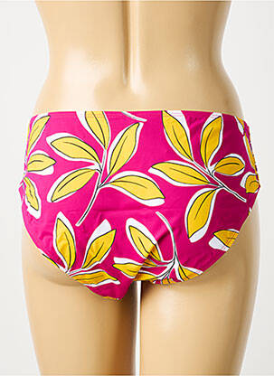 Bas de maillot de bain imprimé tie and dye culotte rose AUBADE femme