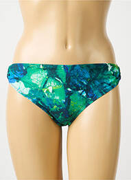 Bas de maillot de bain imprimé fantaisie culotte vert AUBADE femme