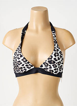 Haut de maillot de bain stretch haut triangles noir AUBADE femme