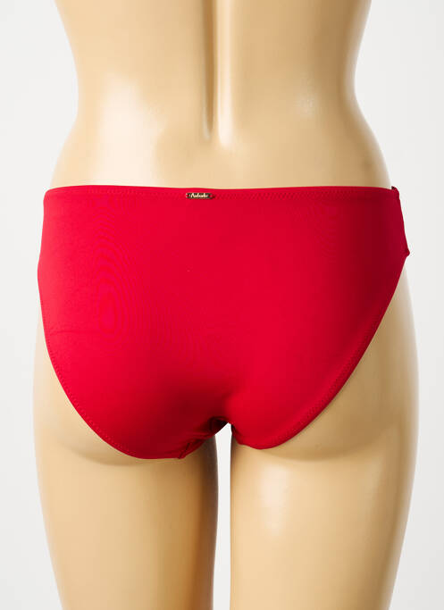Bas de maillot de bain tissage satiné culotte rouge AUBADE femme