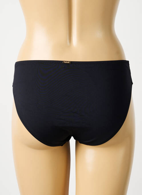 Bas de maillot de bain tissage satiné culotte noir AUBADE femme