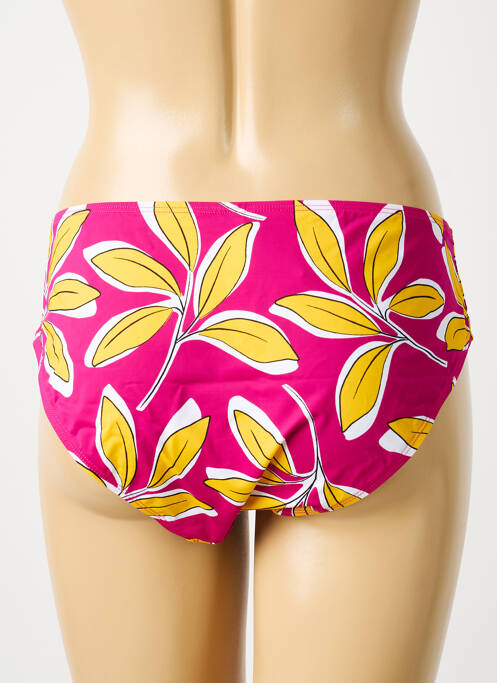 Bas de maillot de bain imprimé tie and dye culotte rose AUBADE femme
