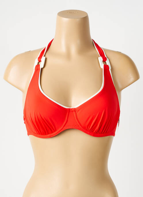 Haut de maillot de bain haut soutien-gorge emboitant haut soutien-gorge emboitant rouge AUBADE femme