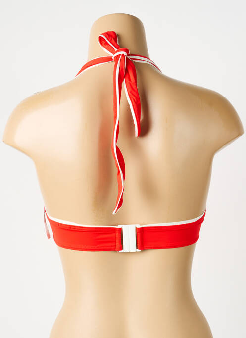 Haut de maillot de bain haut soutien-gorge emboitant haut soutien-gorge emboitant rouge AUBADE femme