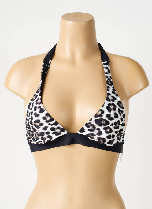 Haut de maillot de bain stretch haut triangles noir AUBADE femme