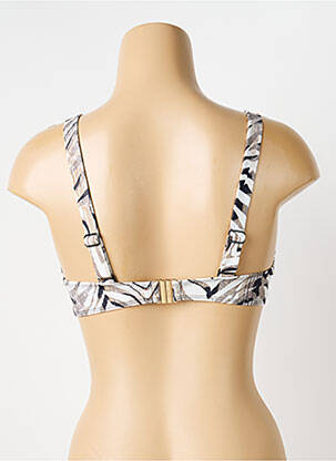 Haut de maillot de bain stretch haut soutien-gorge emboitant beige AUBADE femme
