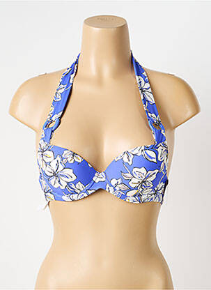 Haut de maillot de bain haut soutien-gorge moulé haut soutien-gorge moulé bleu AUBADE femme